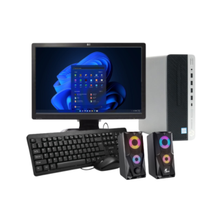 HP Elitedesk 800G4 Core i7 8th, 16/256/1TB + bocinas