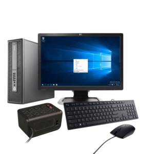 ¡Potencia Core i7! HP EliteDesk 800 G2 (6ta Gen) | 16GB RAM | 256GB SSD | Kit Completo + Regulador GRATIS